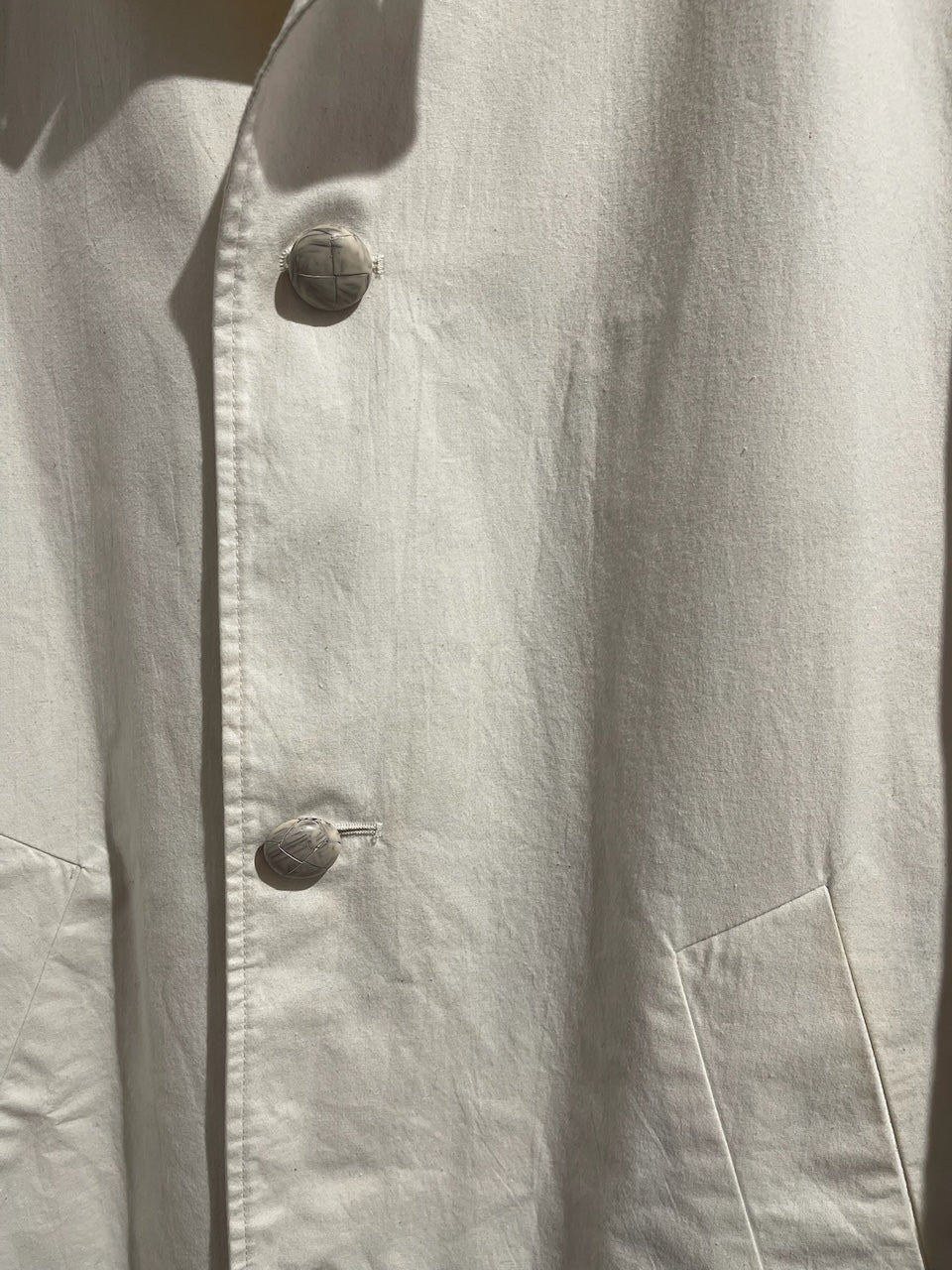 Trench Maison Margiela écru T.34