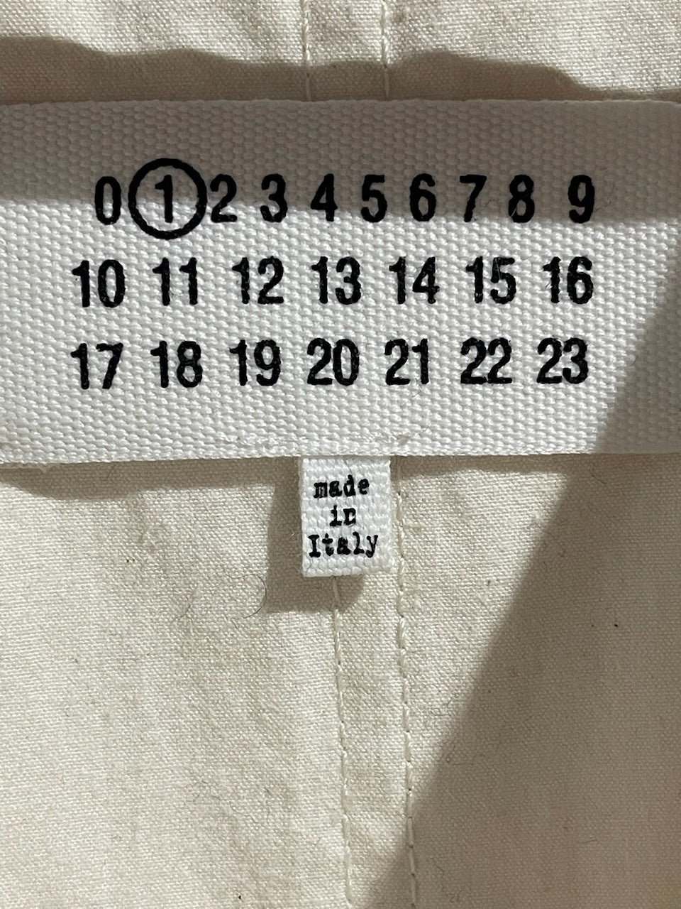 Trench Maison Margiela écru T.34