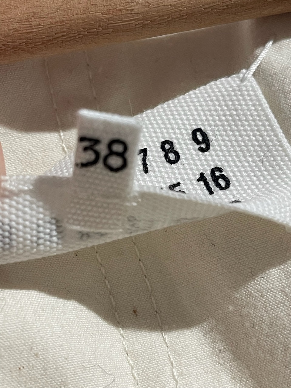 Trench Maison Margiela écru T.34