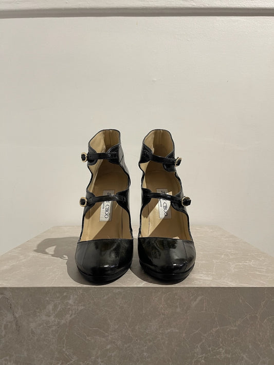 Bottines Jimmy Choo noires T.37