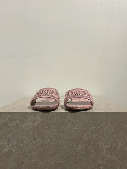 Mules Dior Dway rose T.37