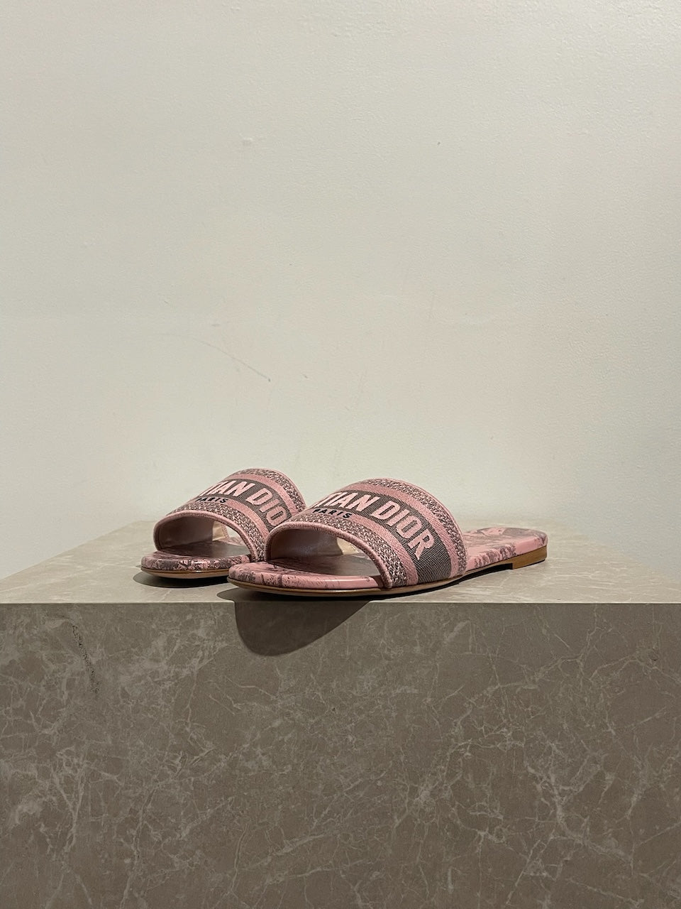 Mules Dior Dway rose T.37