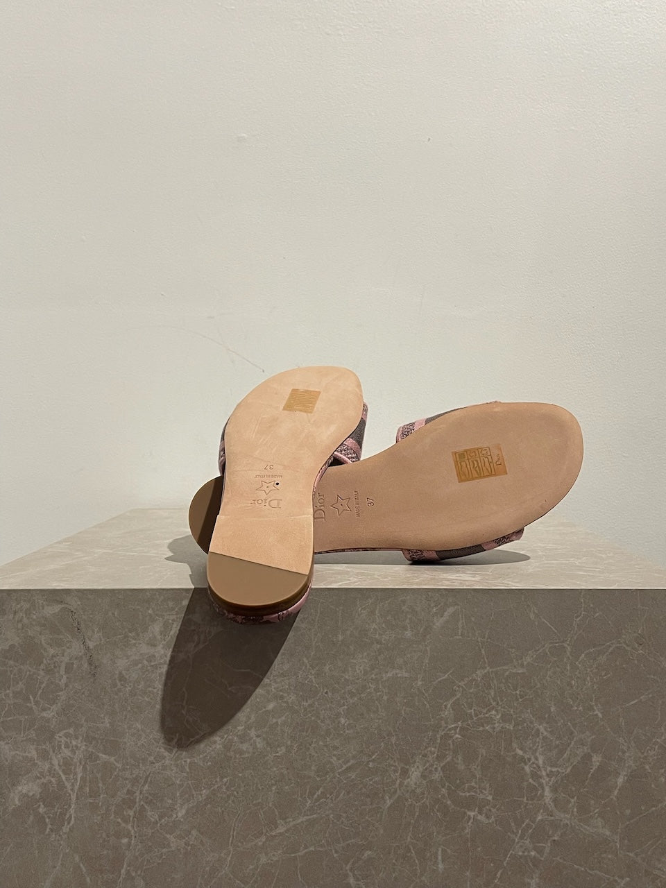 Mules Dior Dway rose T.37