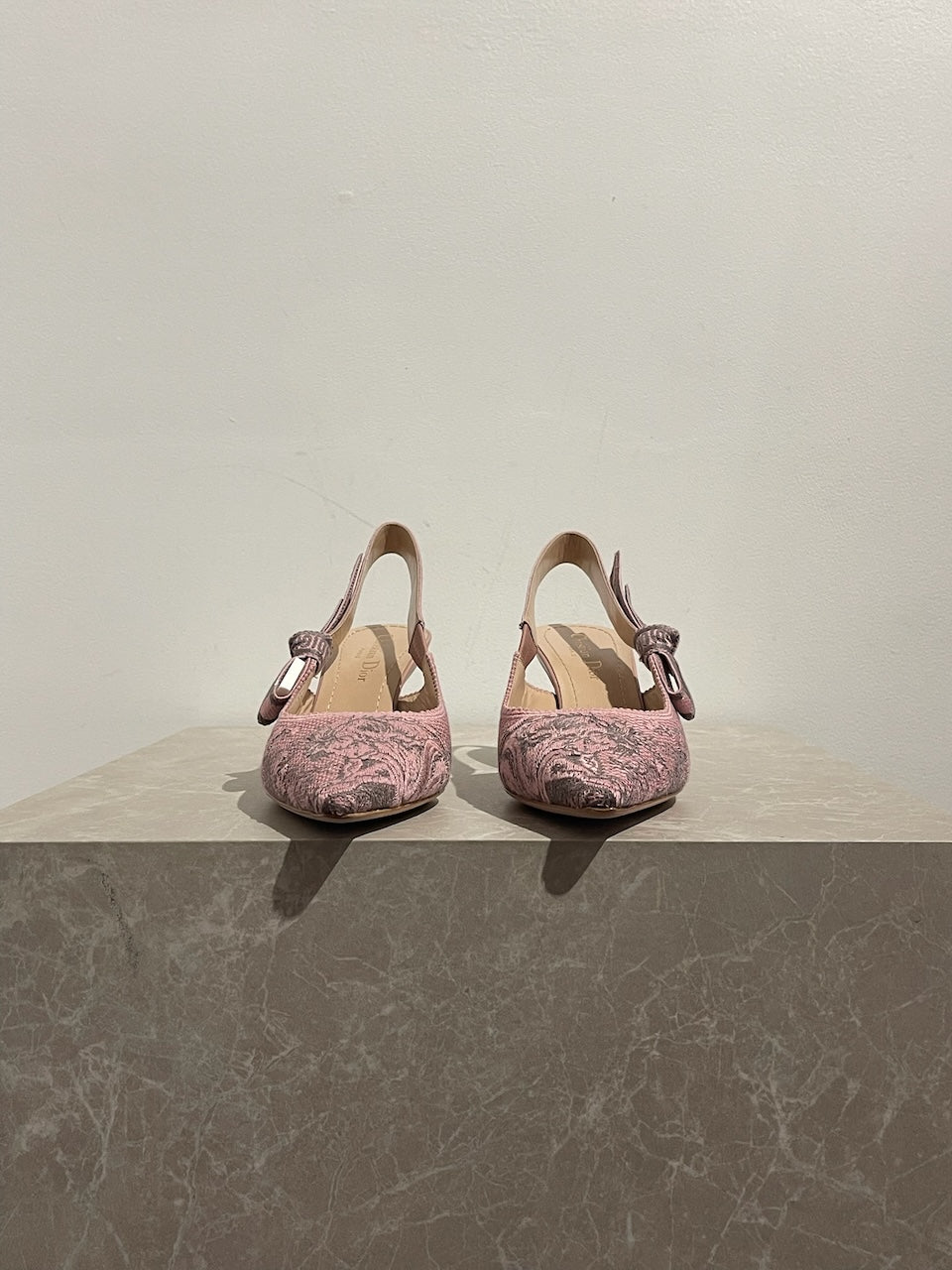 Slingback Dior rose T.37