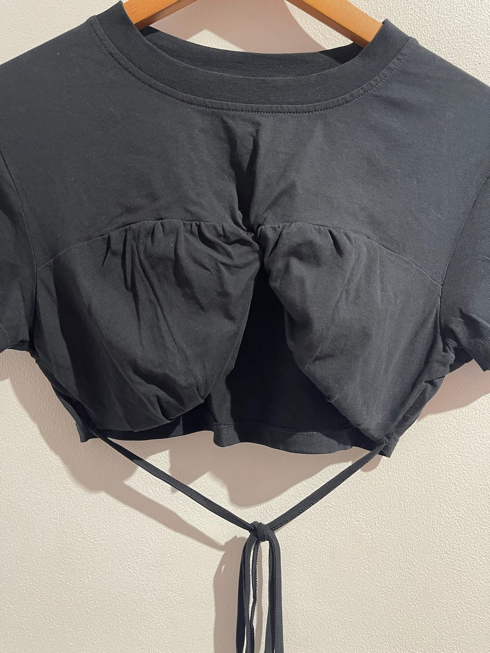 Top Jacquemus Baci noir T.S