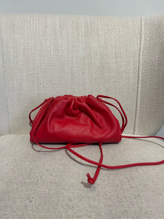 Sac Bottega Veneta Mini Pouch rouge
