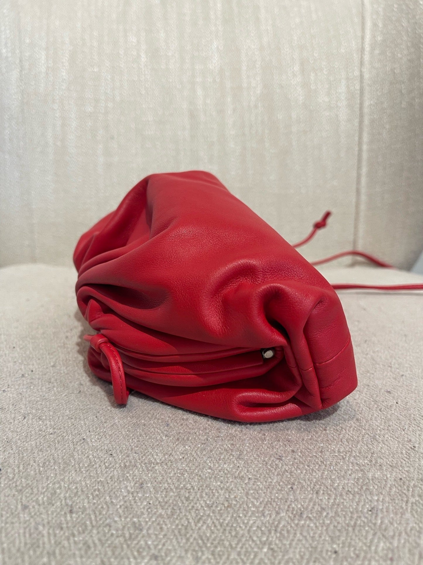 Sac Bottega Veneta Mini Pouch rouge NEUF