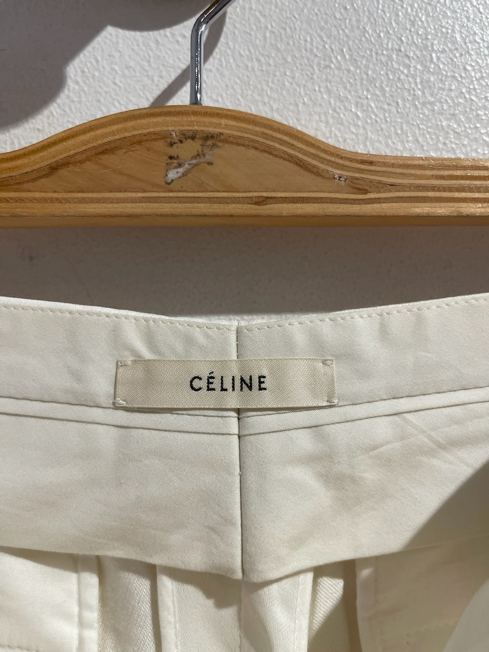 Pantalon Celine blanc T.38