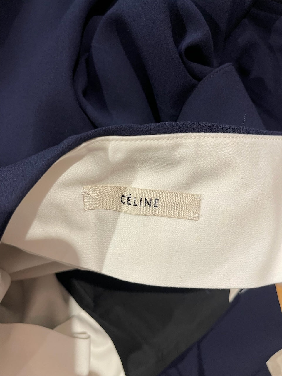 Pantalon Celine bleu marine T.36