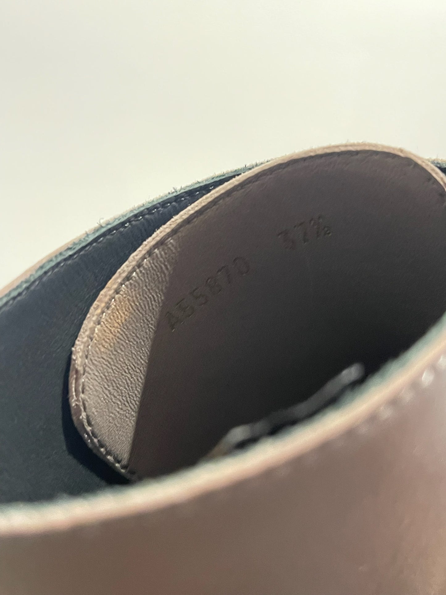 Bottines Sergio Rossi grises T.37,5