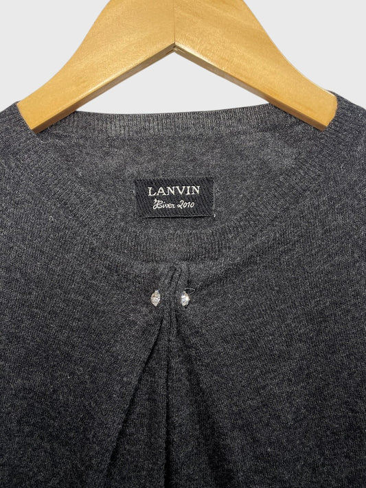 Robe Lanvin grise T.M