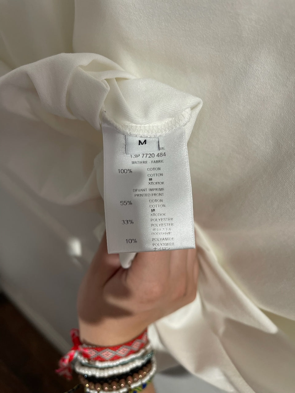 Top Givenchy blanc T.M