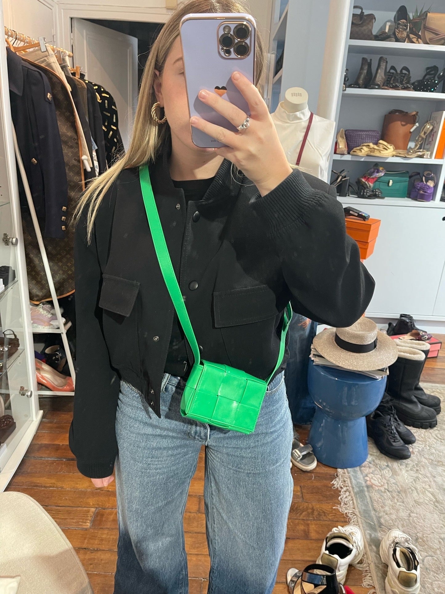 Sac Bottega Veneta Candy Cassette Mini