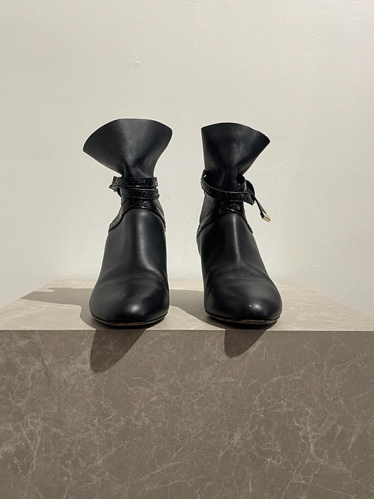 Bottines Jimmy Choo noires T.38