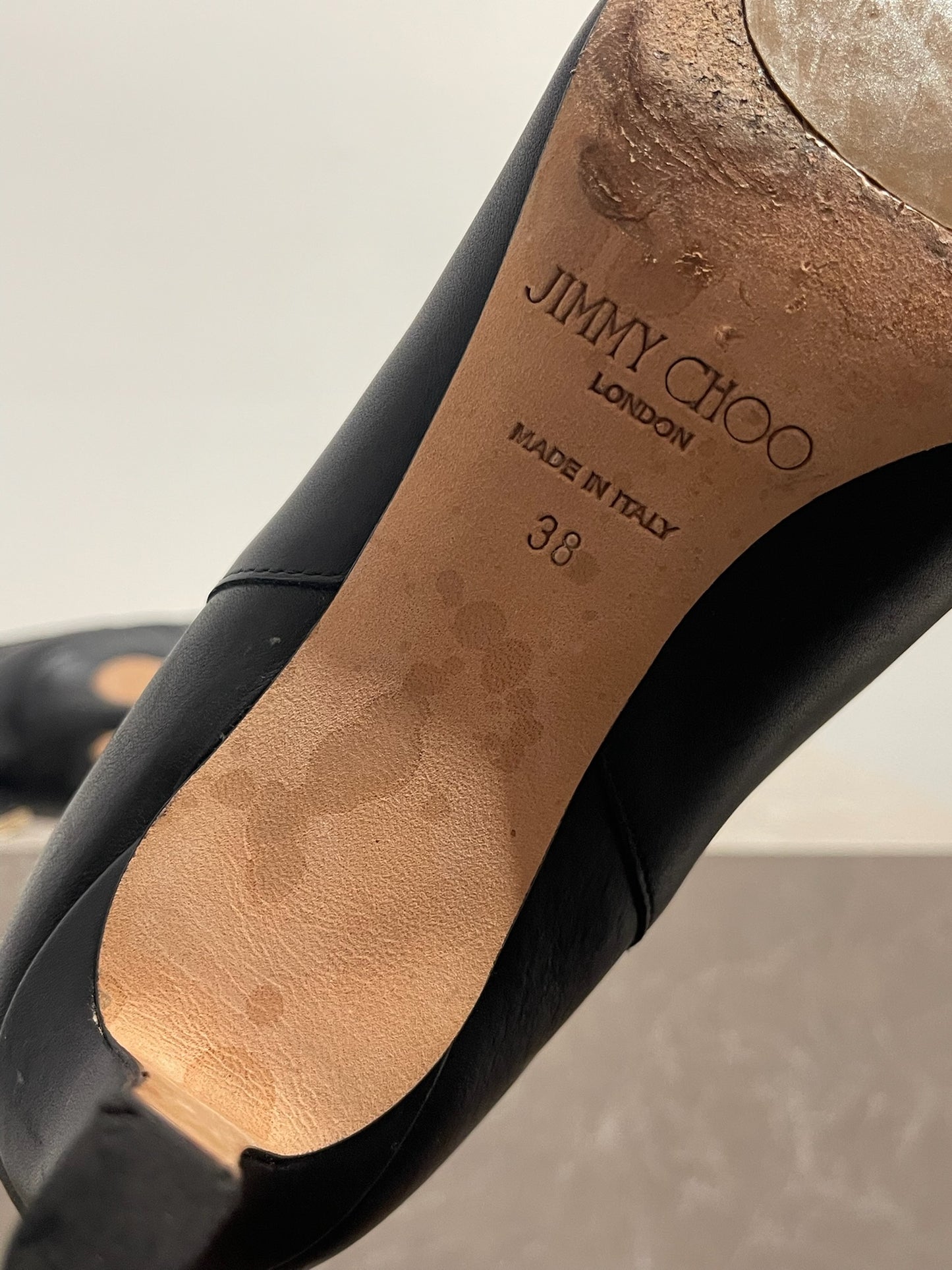 Bottines Jimmy Choo noires T.38