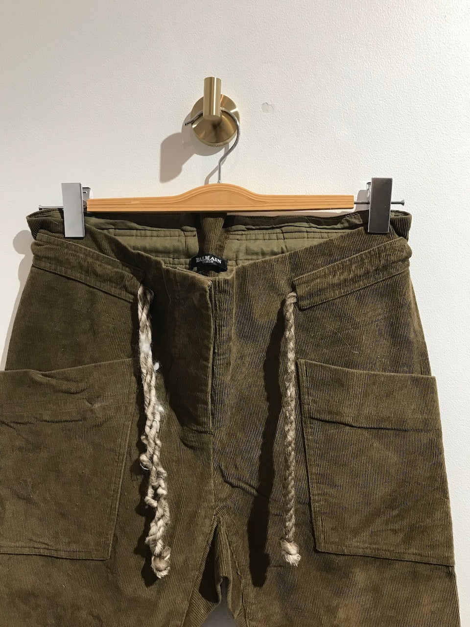 Pantalon Balmain Velours T.36