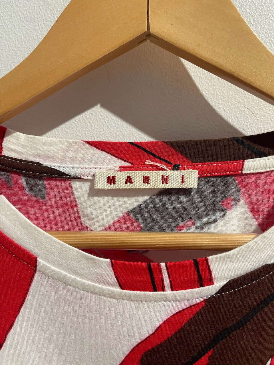 T-shirt Marni rouge T.40
