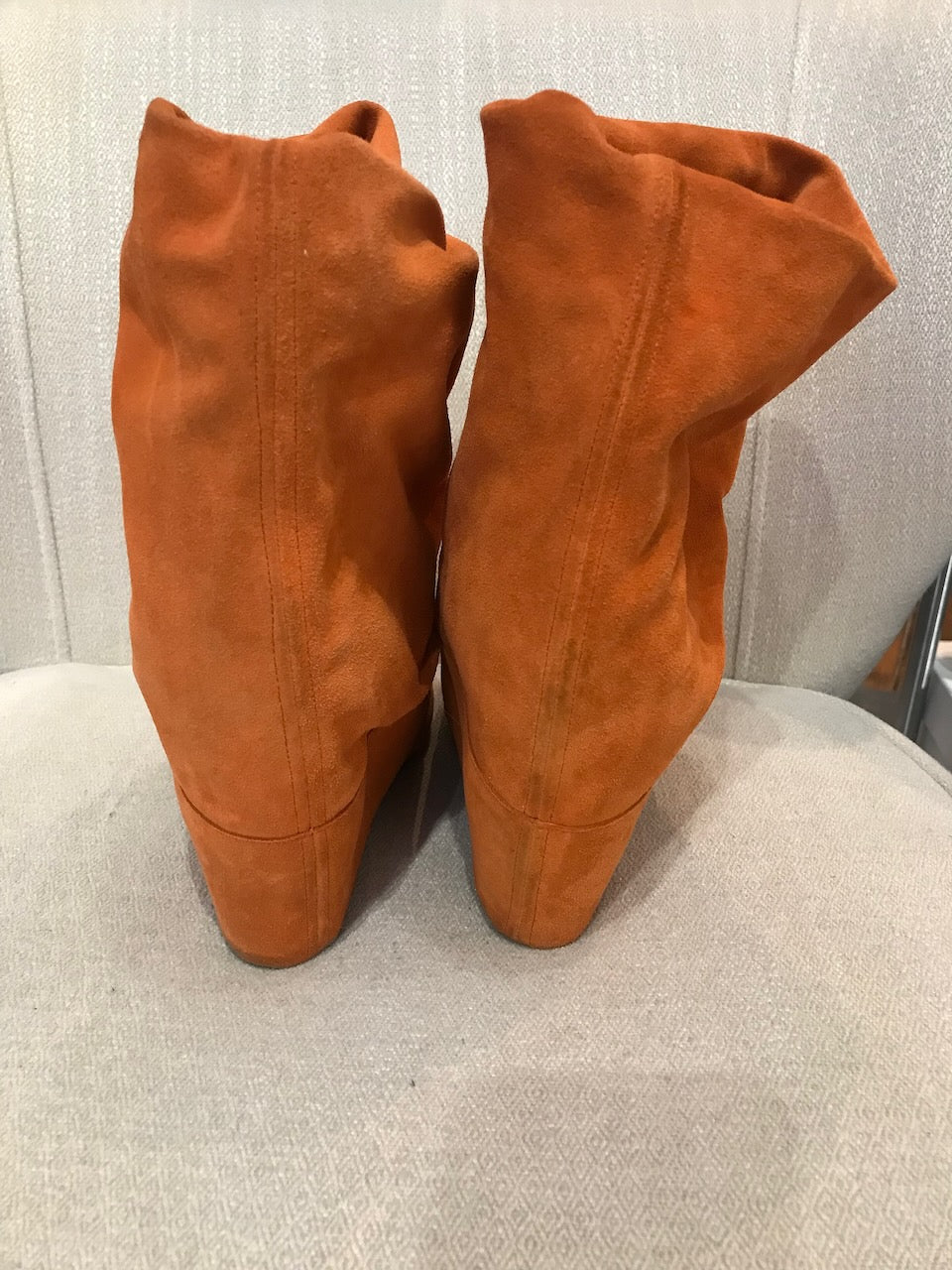 Bottes Casadei oranges T.39