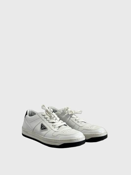 Baskets Prada Downtown blanches T.40
