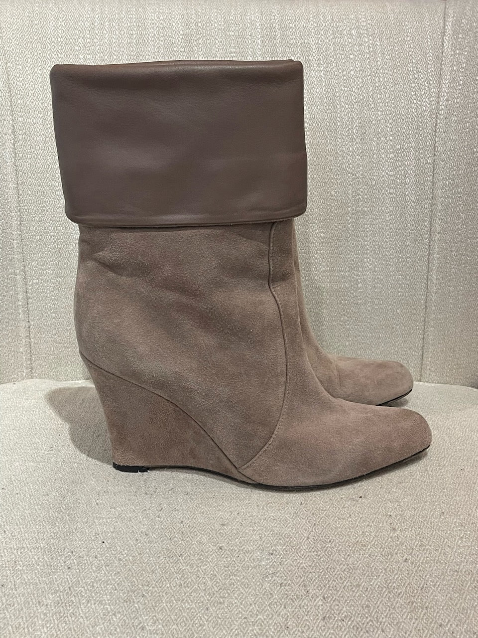 Boots Gianvito Rossi beige T.37,5