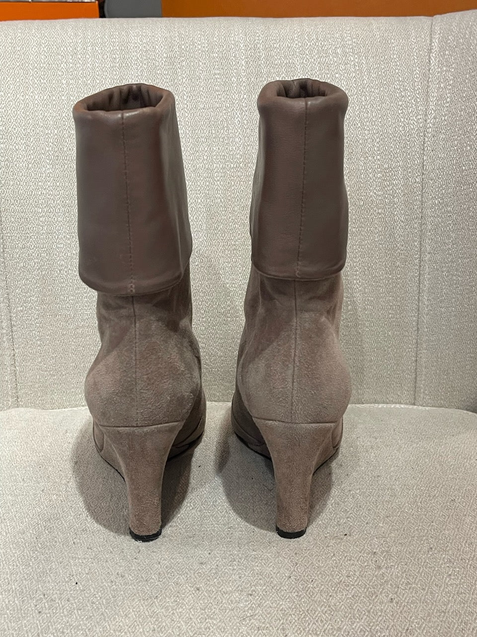Boots Gianvito Rossi beige T.37,5
