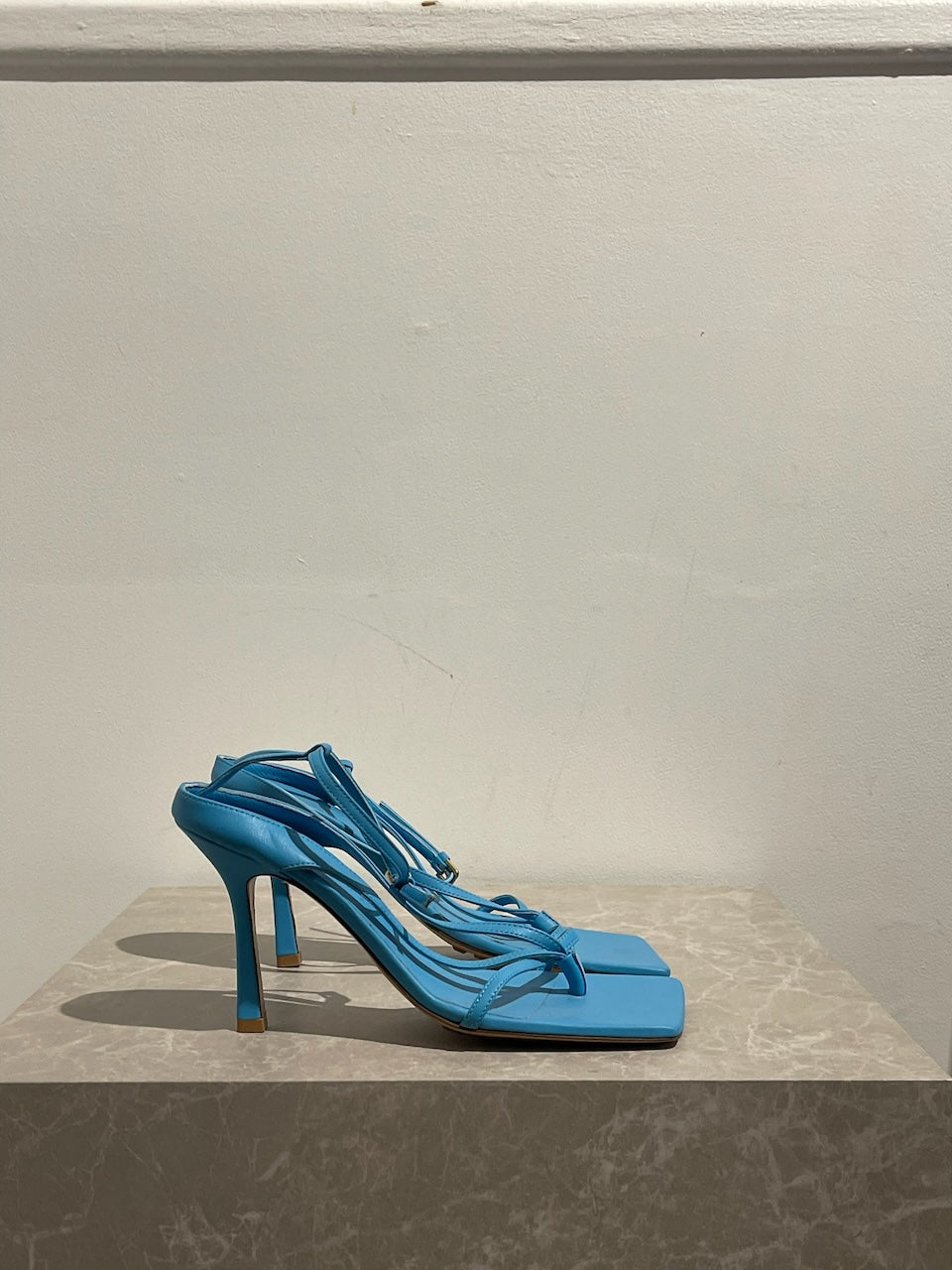 Sandales Bottega Veneta turquoise T.38