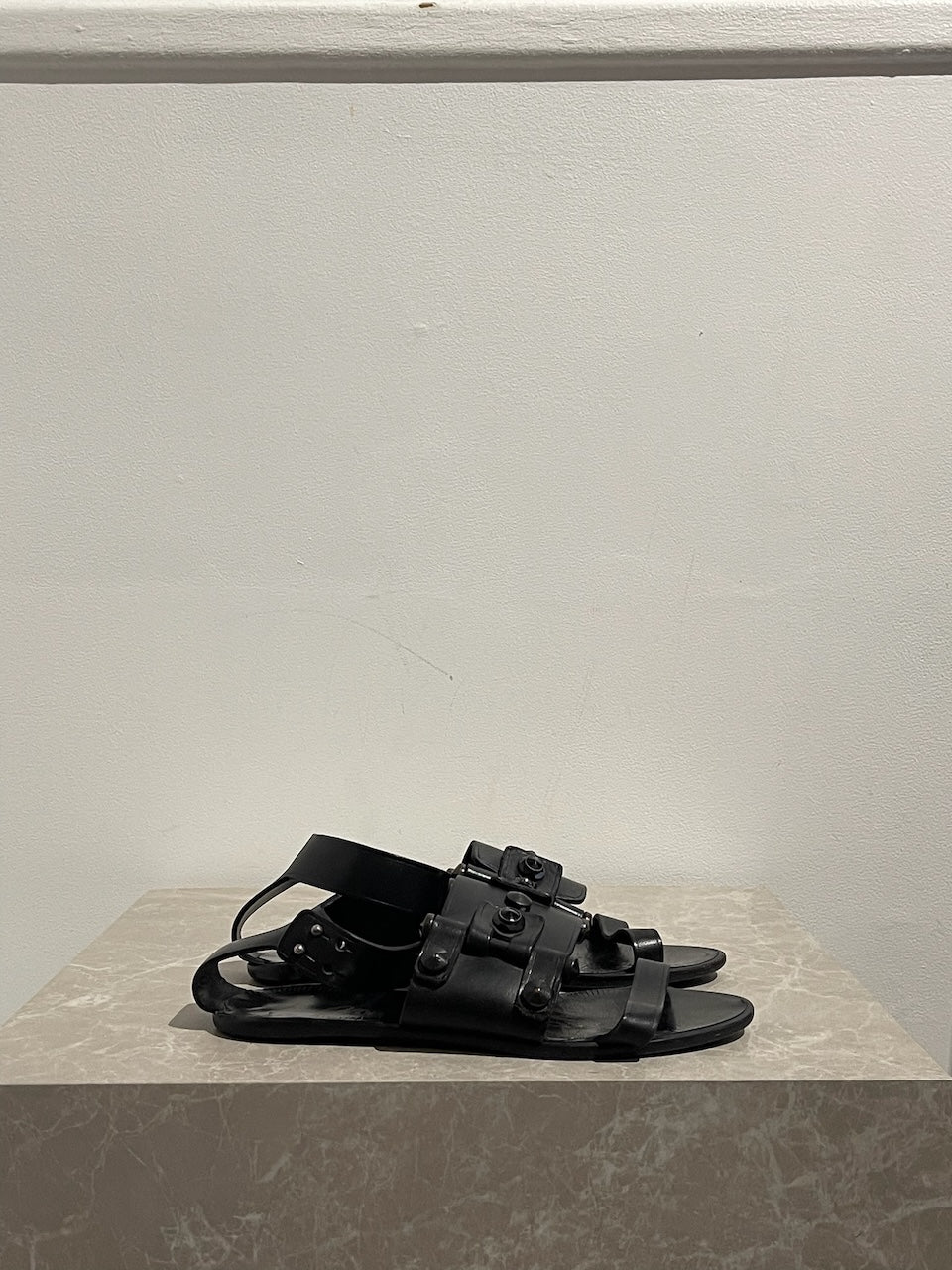 Sandales Lanvin noires T.37