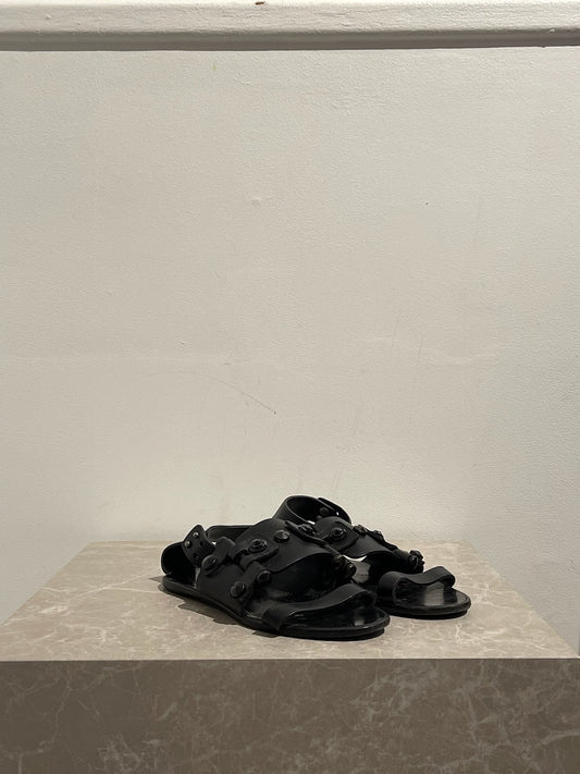 Sandales Lanvin noires T.37
