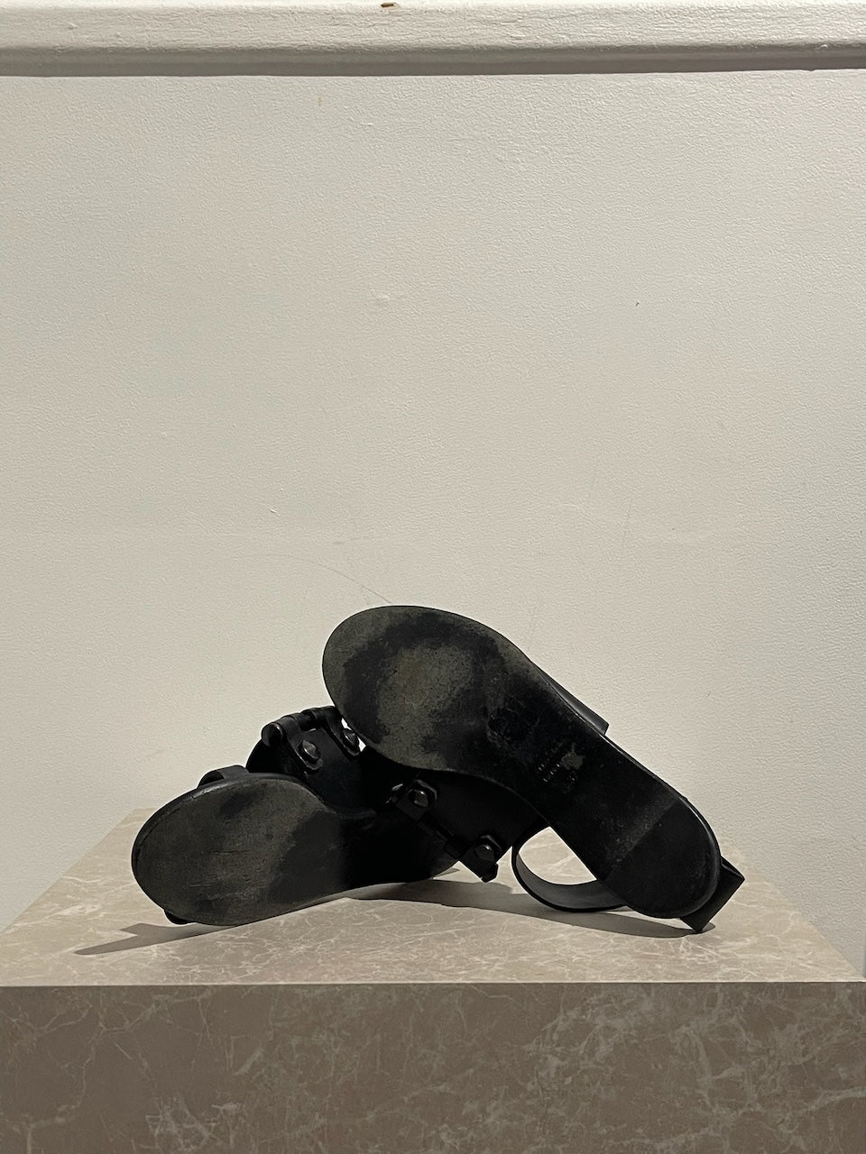 Sandales Lanvin noires T.37