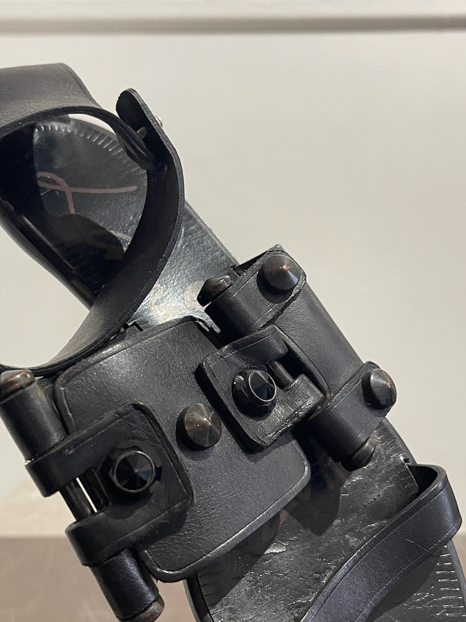 Sandales Lanvin noires T.37
