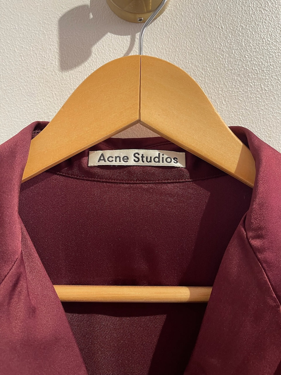 Chemise Acne Studios bordeaux T.36