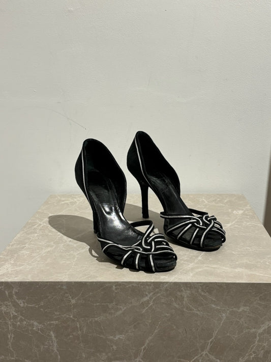 Sandales Dior noires T.37