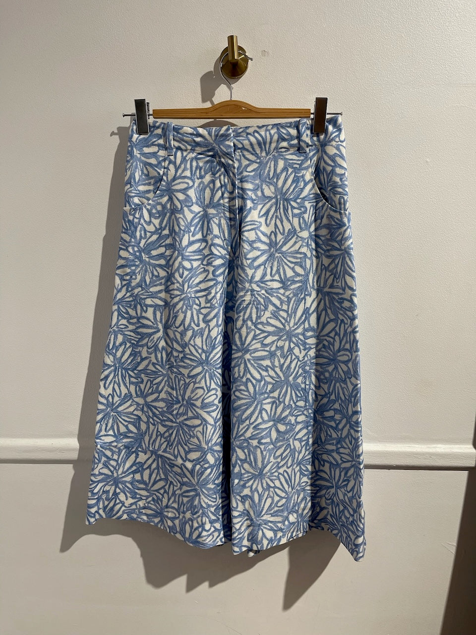 Jupe-culotte Jacquemus bleue T.34