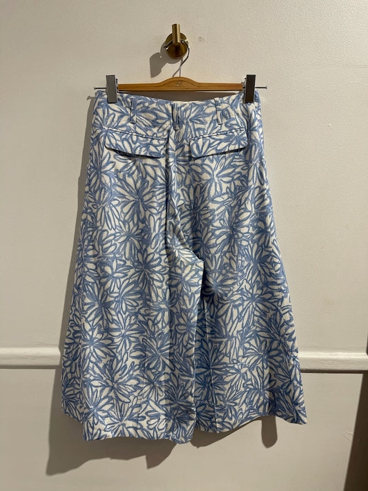 Jupe-culotte Jacquemus bleue T.34