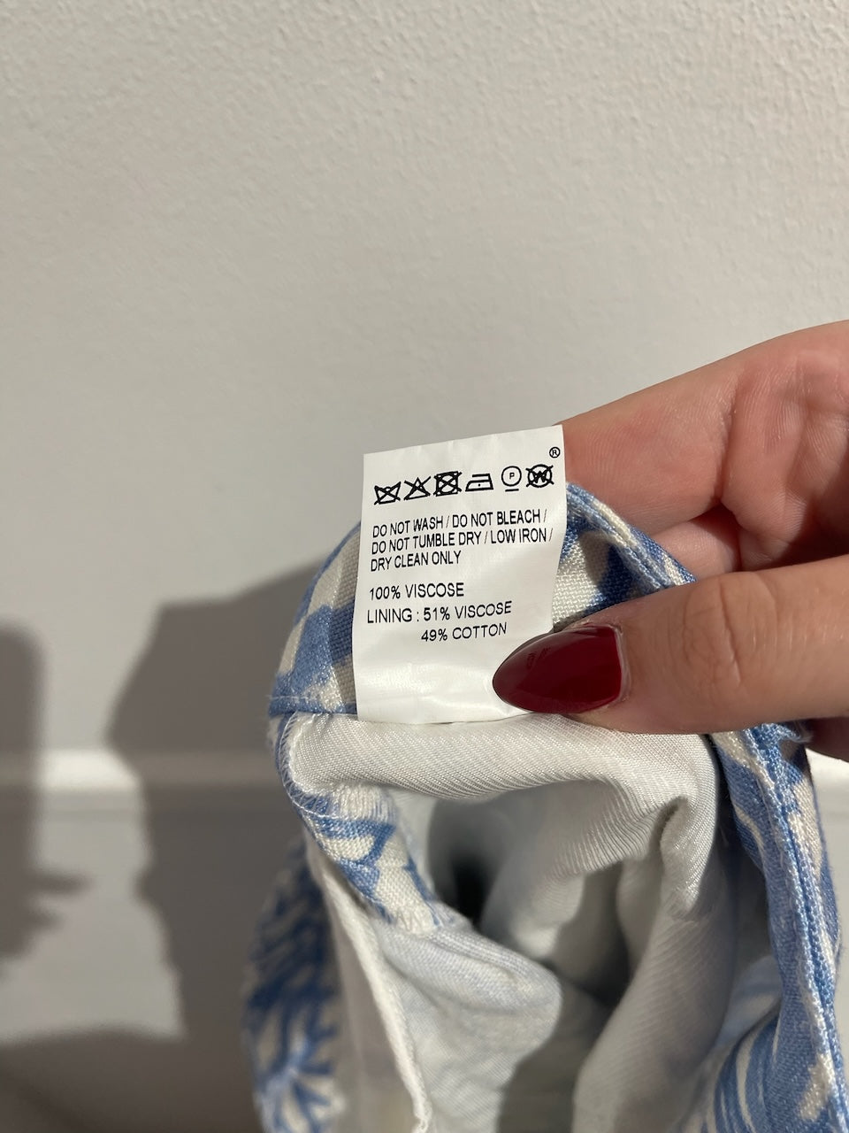 Jupe-culotte Jacquemus bleue T.34