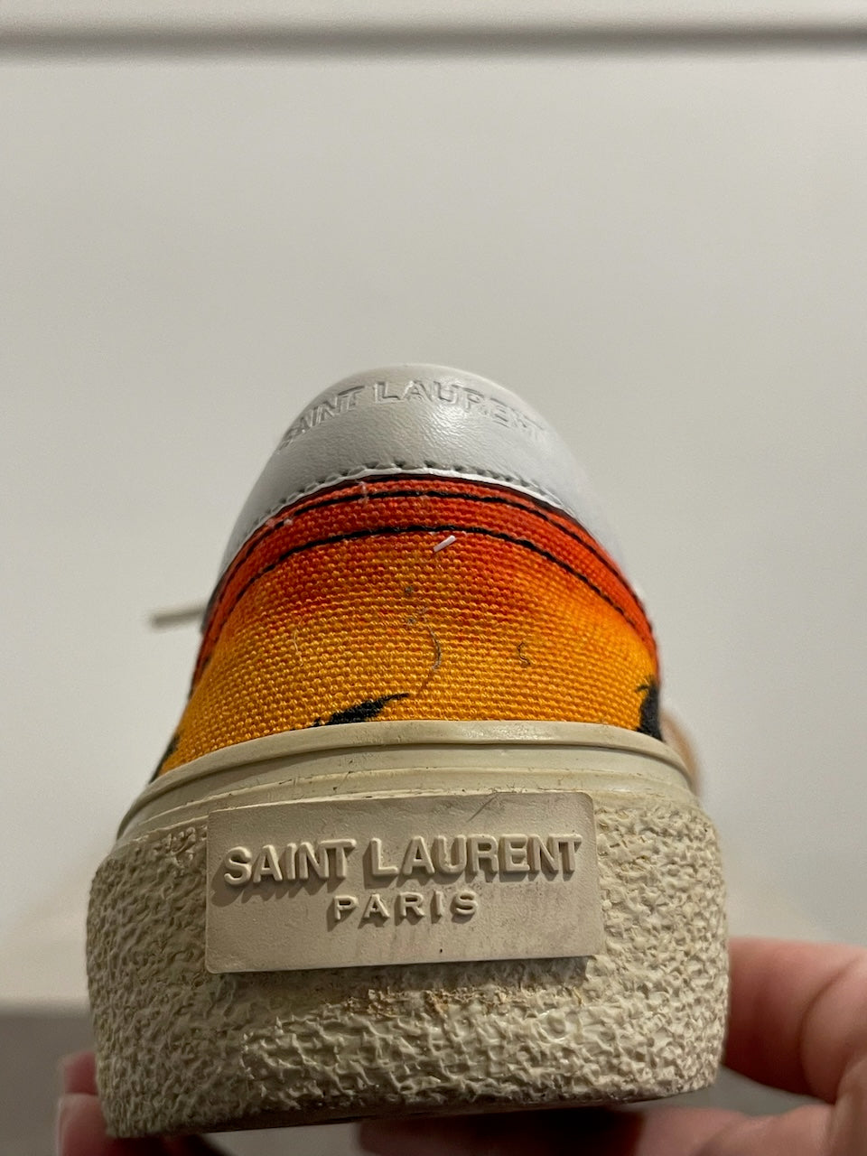 Baskets Saint Laurent palmiers T.37