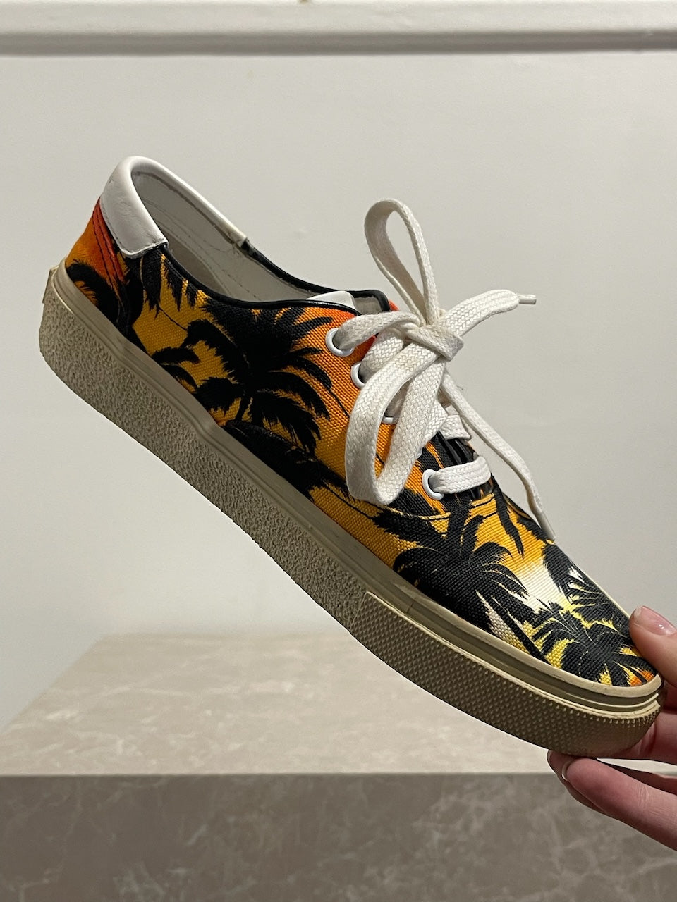 Baskets Saint Laurent palmiers T.37