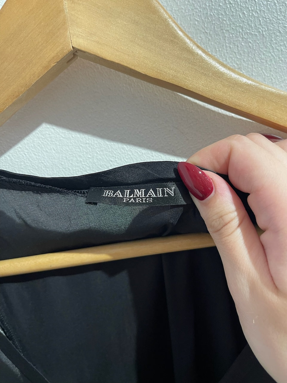 Top Balmain noir T.40