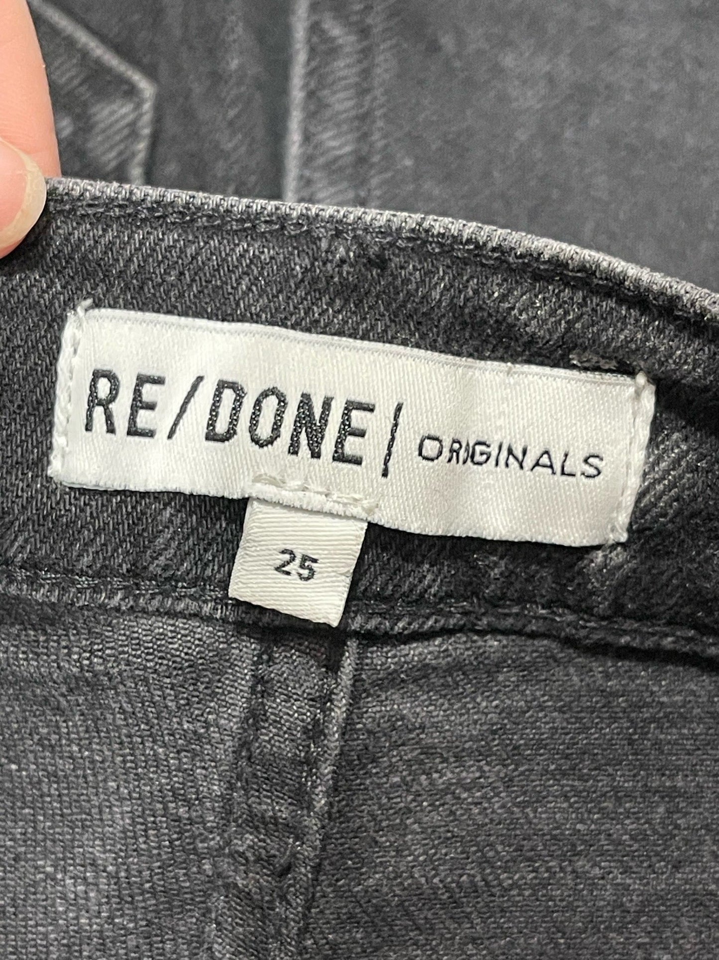Jeans Re/done noir T.25