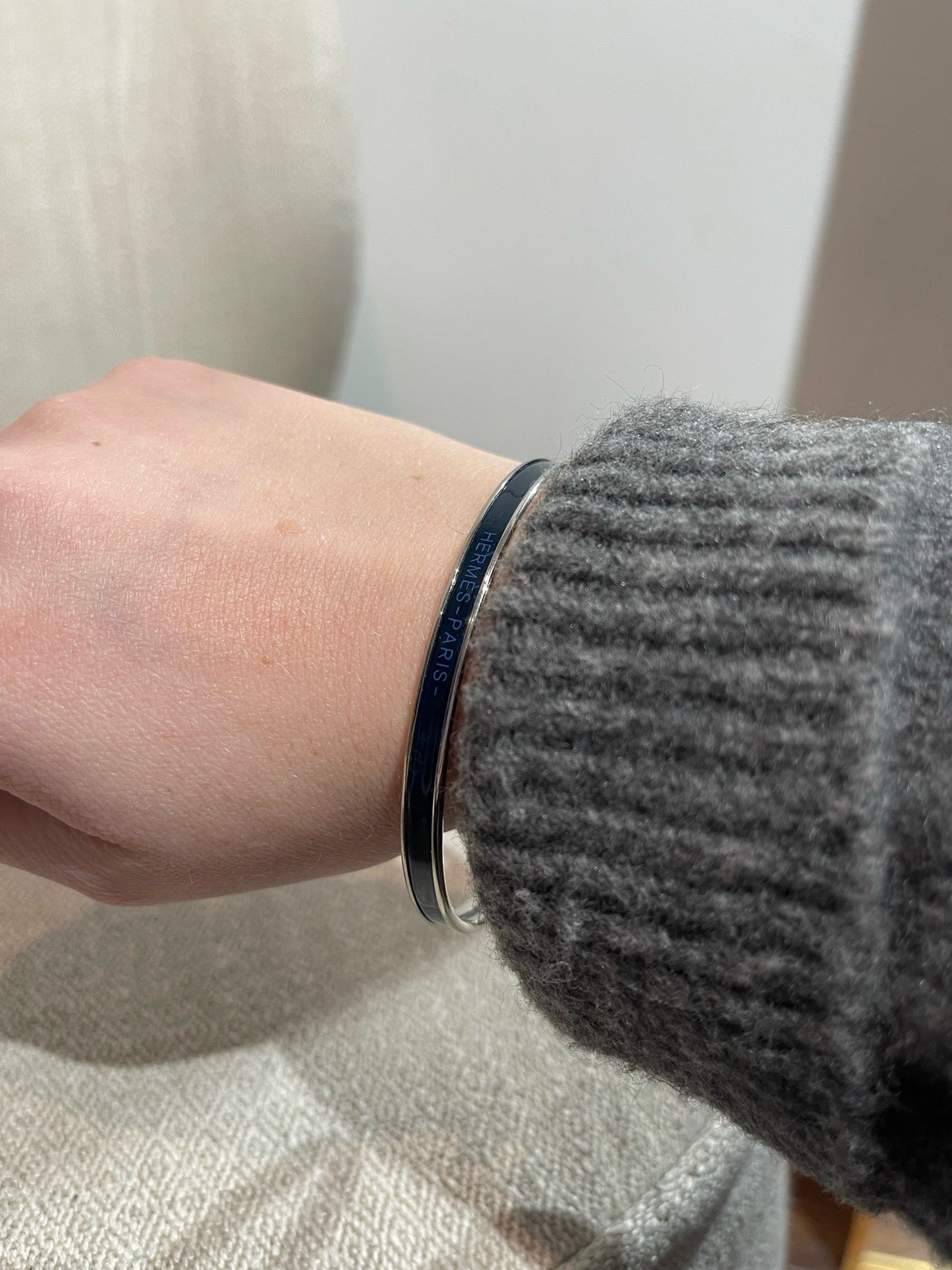 Bracelet Hermes Uni bleu T.70 NEUF