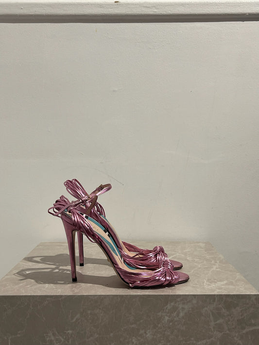 Sandales Gucci roses T.38