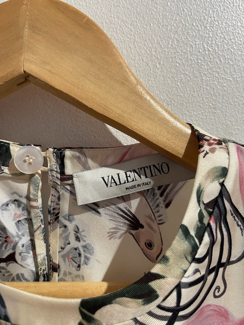 Top Valentino imprimé T.M