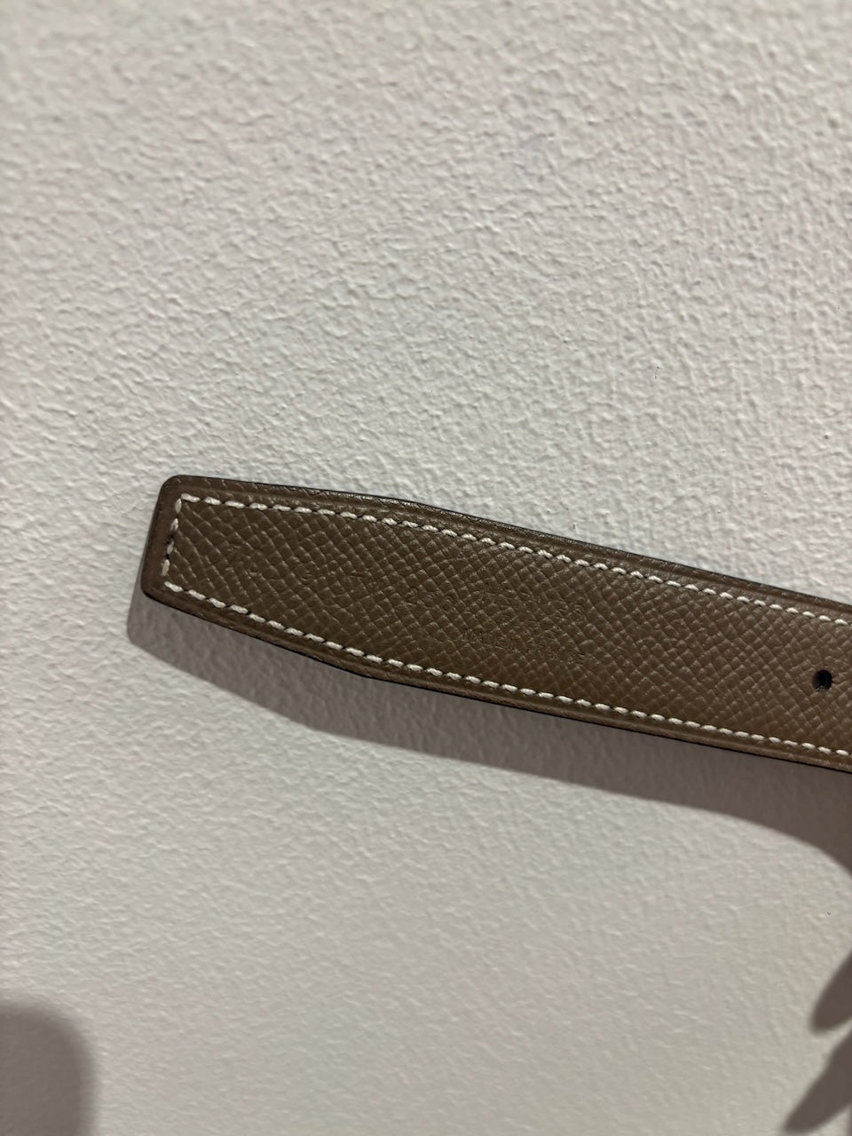 Cuir de ceinture Hermes T.70