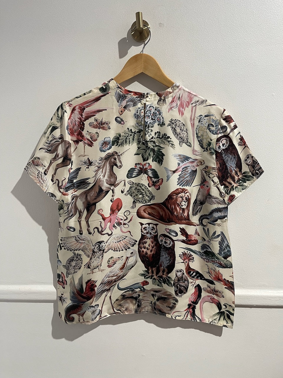 Top Valentino imprimé T.M
