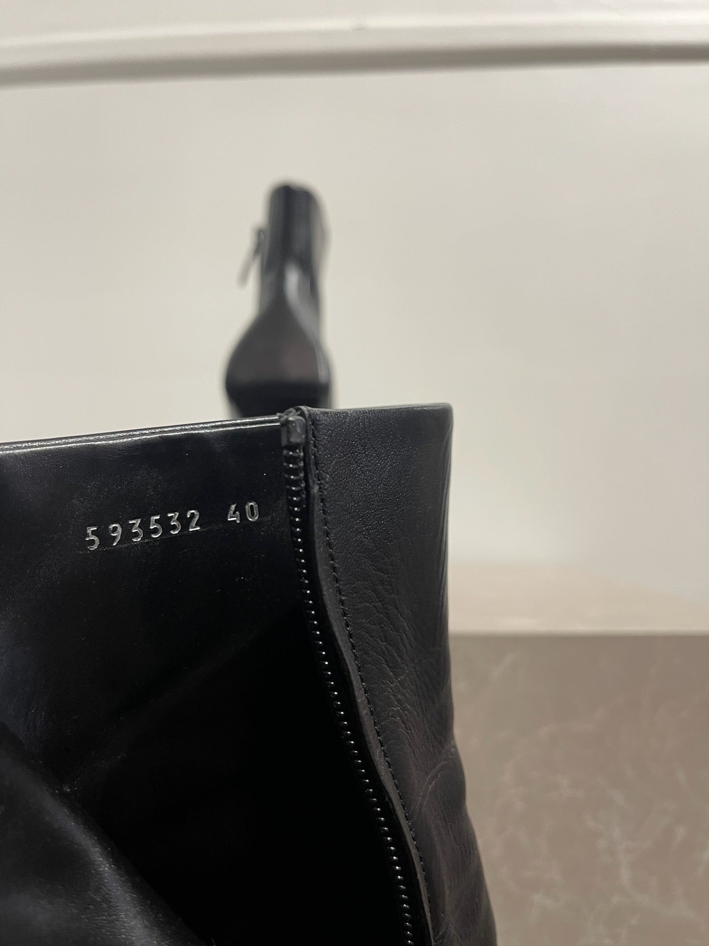Escarpins Balenciaga Knife noir T.40