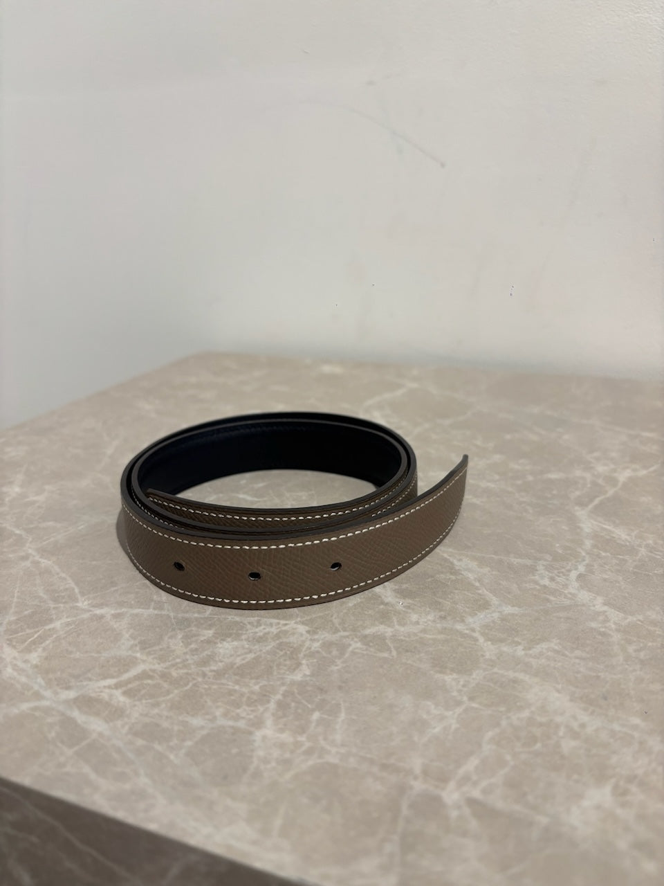 Cuir de ceinture Hermes T.70