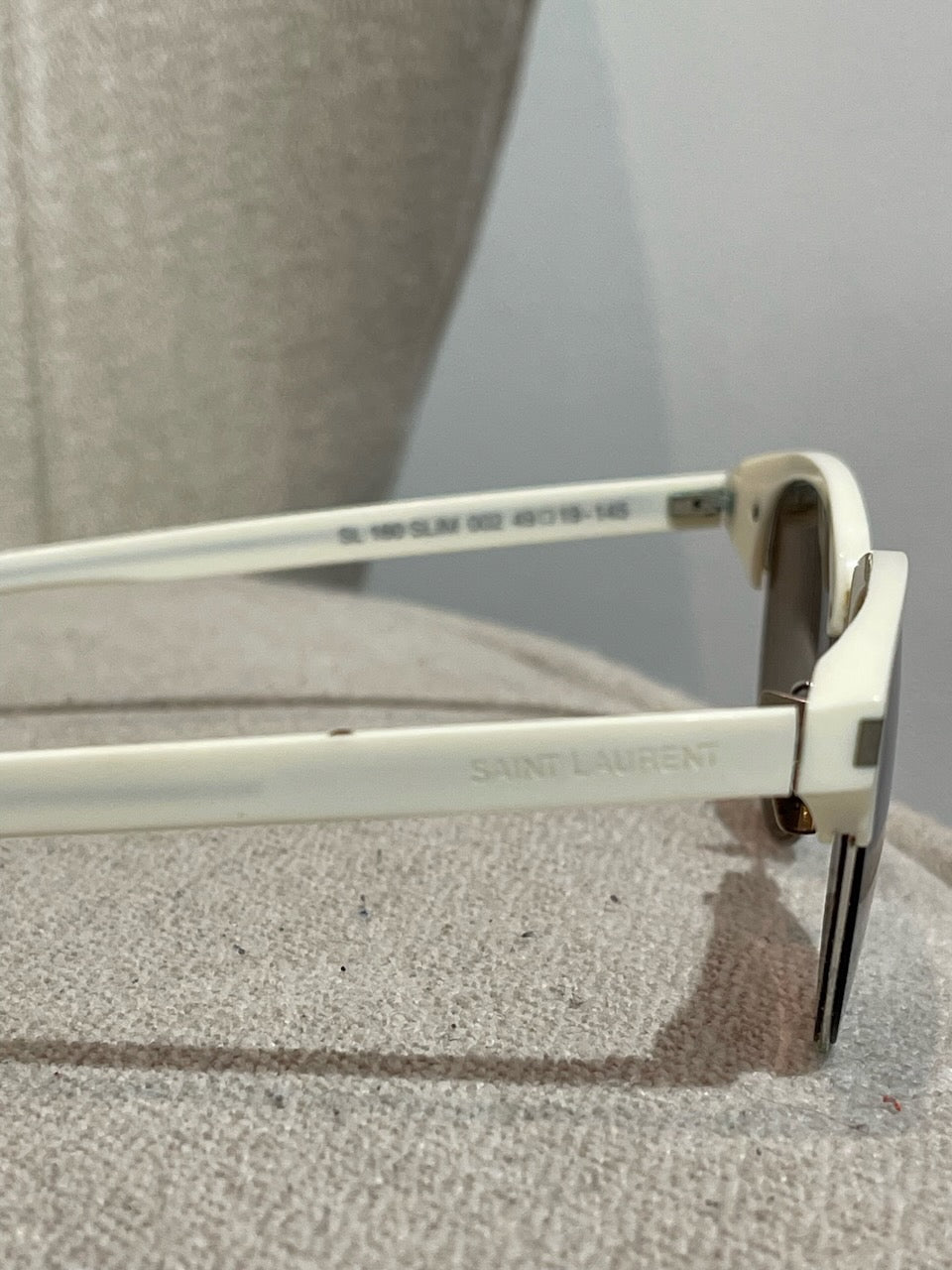 Lunettes Saint Laurent blanches