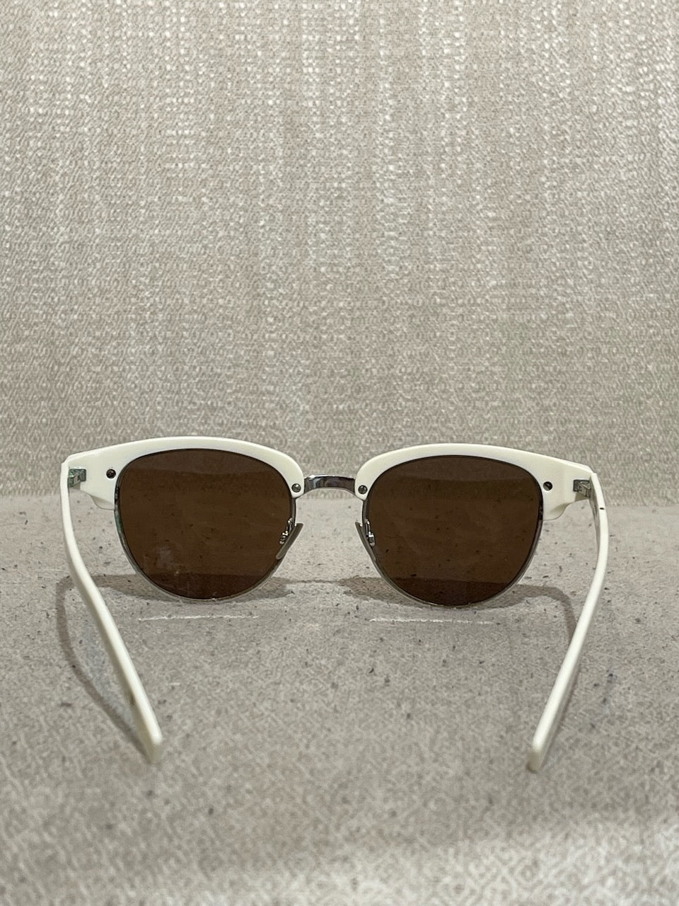 Lunettes Saint Laurent blanches