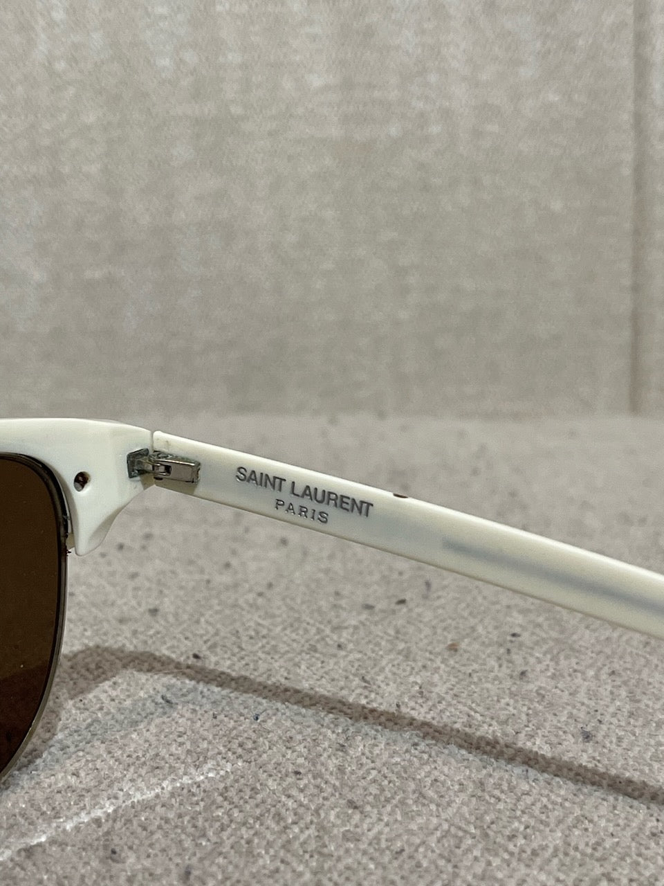 Lunettes Saint Laurent blanches