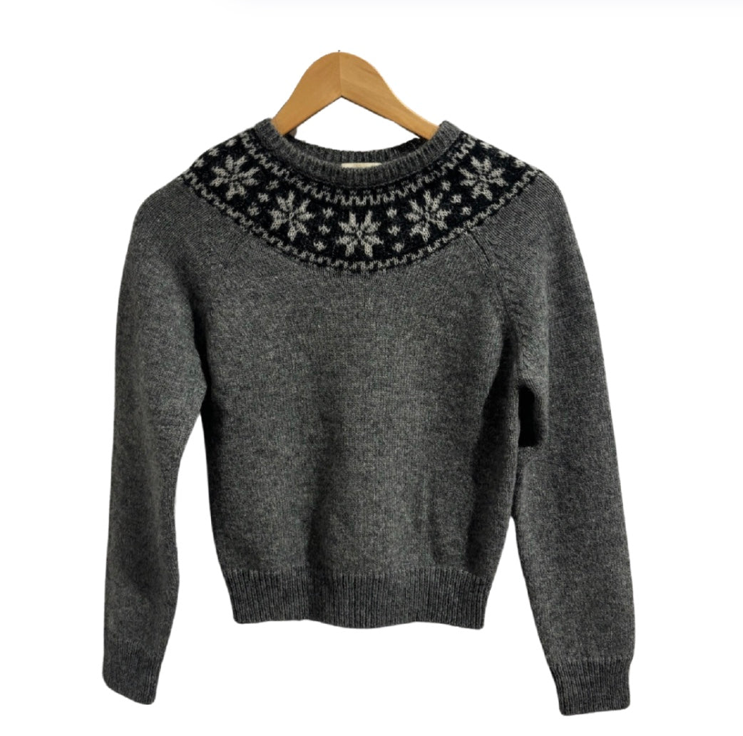 Pull Saint Laurent gris T.S